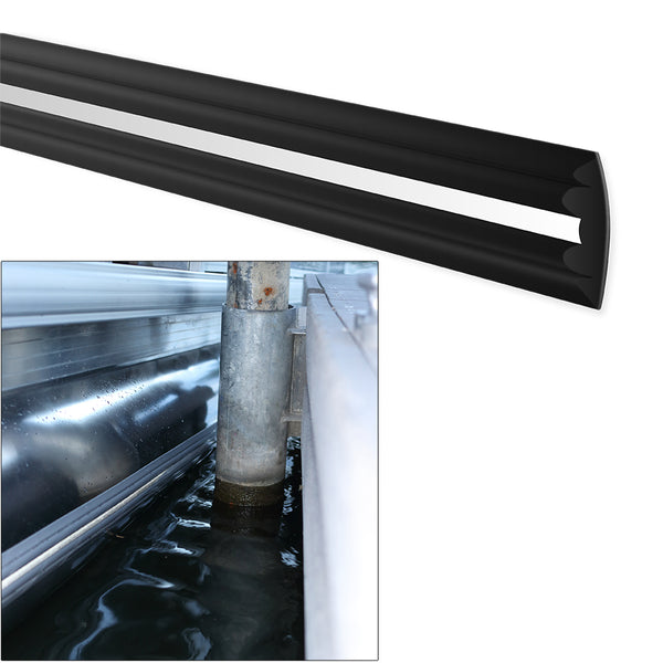 Megaware PontoonGuard - 32 Kit - (2) 16 Guards f/Pontoon Up To 21 - Black [30232] - Image 1