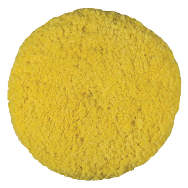 Presta Rotary Blended Wool Buffing Pad - Yellow Medium Cut [890142] - Image 1