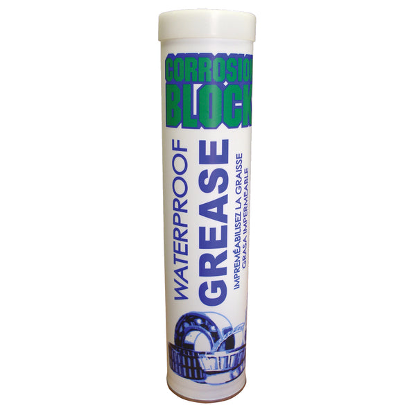 Corrosion Block High Performance Waterproof Grease - 14oz Cartridge - Non-Hazmat, Non-Flammable  Non-Toxic [25014] - Image 1