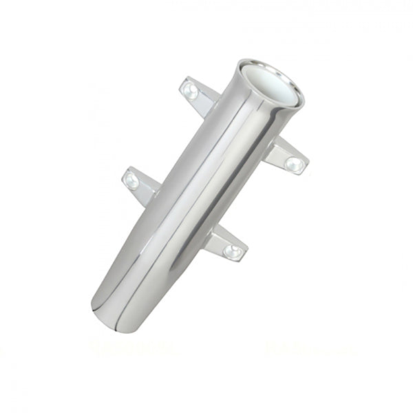Lees Aluminum Side Mount Rod Holder - Tulip Style - Silver Anodize [RA5000SL] - Image 1