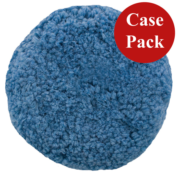 Presta Rotary Blended Wool Buffing Pad - Blue Soft Polish - *Case of 12* [890144CASE] - Image 1