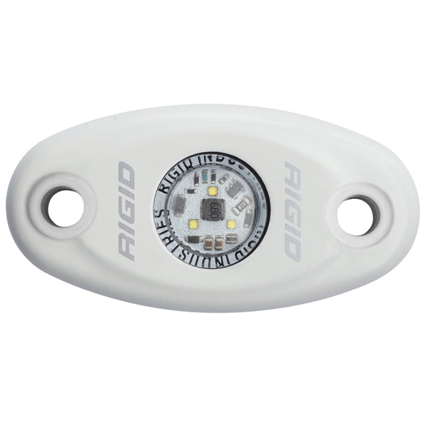 RIGID Industries A-Series White Low Power LED Light - Single - Natural White [480143] - Image 1
