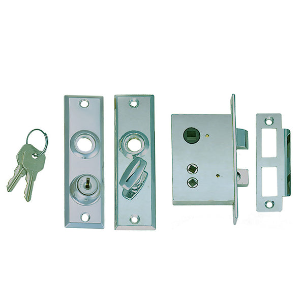 Perko Mortise Lock Set w/Bolt [0927DP0CHR] - Image 2