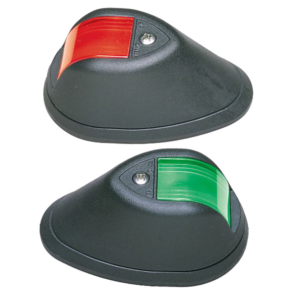 Perko Vertical Mount Side Lights - 12V - Black [0254B00DP1] - Image 1