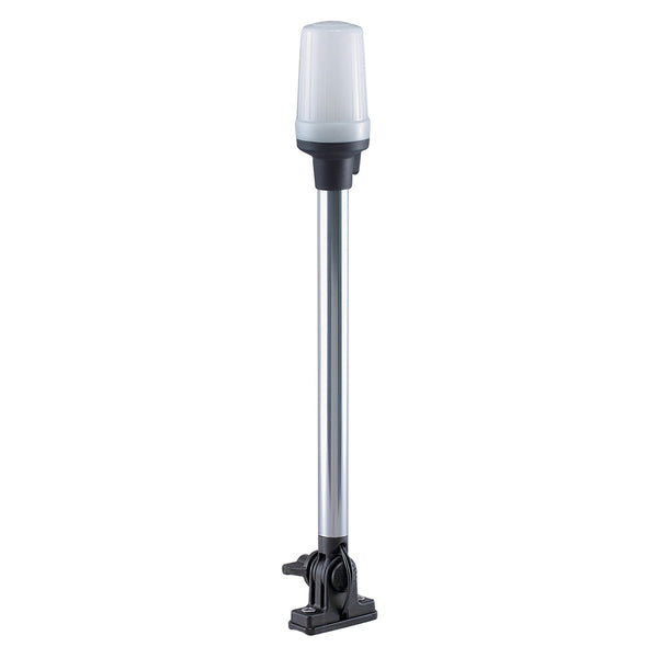 Perko Fold Down All-Round Pole Light - Vertical Mount - White [1137DP0CHR] - Image 1