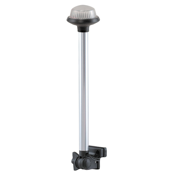 Perko Fold Down All-Round Frosted Globe Pole Light - Horizontal Mount - White [1634DP0CHR] - Image 1