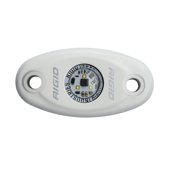 RIGID Industries A-Series High Power Single LED Light - Cool White [480213] - Image 1