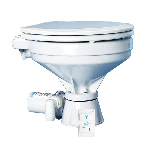 Albin Group Marine Toilet Silent Electric Comfort - 12V [07-03-012] - Image 1