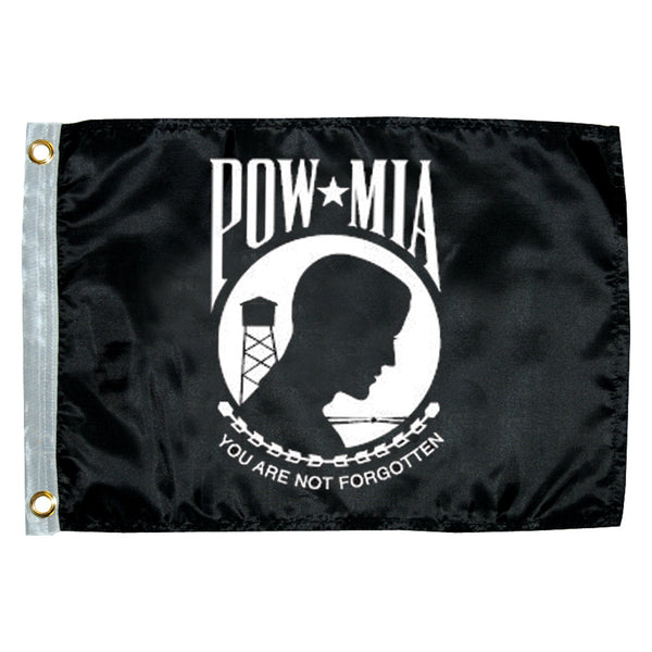 Taylor Made POW MIA Flag 12 x 18 5624