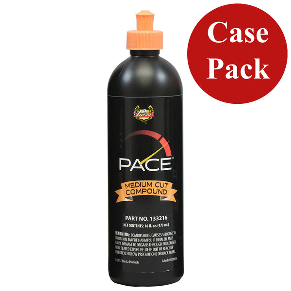 Presta PACE Medium Cut Compound - 16oz - *Case of 6* [133216CASE] - Image 1