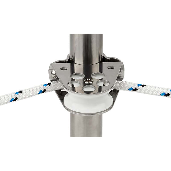 Schaefer Clamp-On Furling Line Stanchion Lead Block - 1