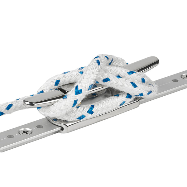 Schaefer Mid-Rail Chock/Cleat Stainless Steel - 1-1/4
