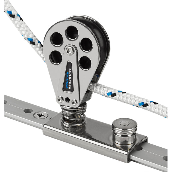 Schaefer Spring Loaded/Lined Slide/Stainless Steel f/1-1/4