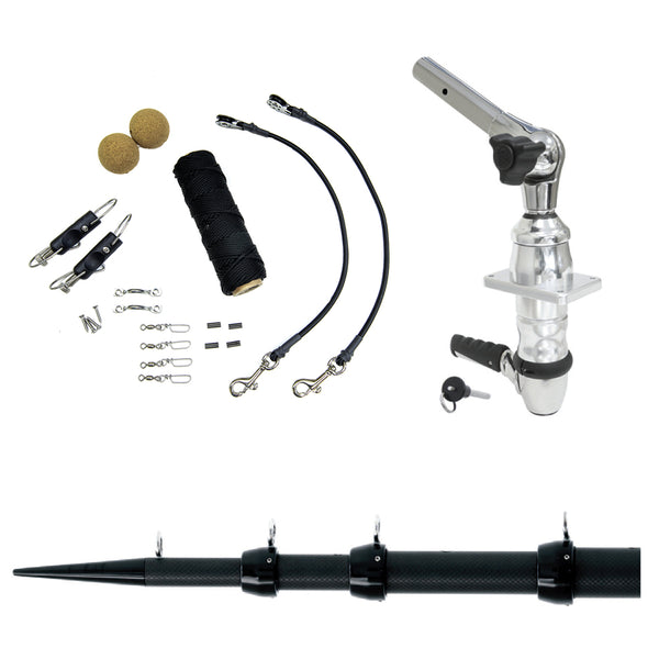 Tigress XD Top Mount System - 15 - Black Outriggers Elite Rigging Kit [88824-1] - Image 1