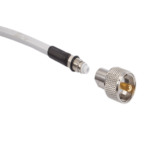 Shakespeare PL-259-ER Screw-On PL-259 Connector f/Cable w/Easy Route FME Mini-End [PL-259-ER] - Image 1