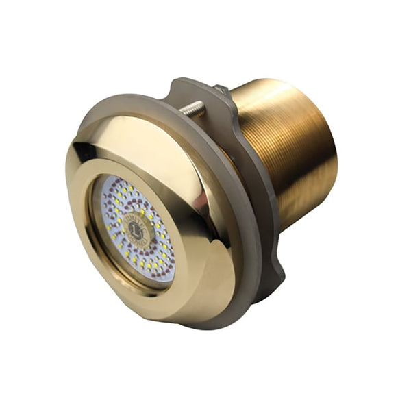Lumitec SeaBlaze Typhoon Underwater Bronze Thru-Hull LED Light - White/Blue [101448] - Image 2