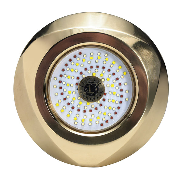 Lumitec SeaBlaze Typhoon Underwater Bronze Thru-Hull LED Light - RGBW Spectrum [101449] - Image 1