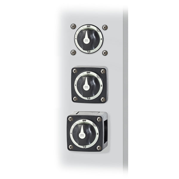 Blue Sea 6008200 m-Series Selector 3 Position Battery Switch - Black [6008200] - Image 2