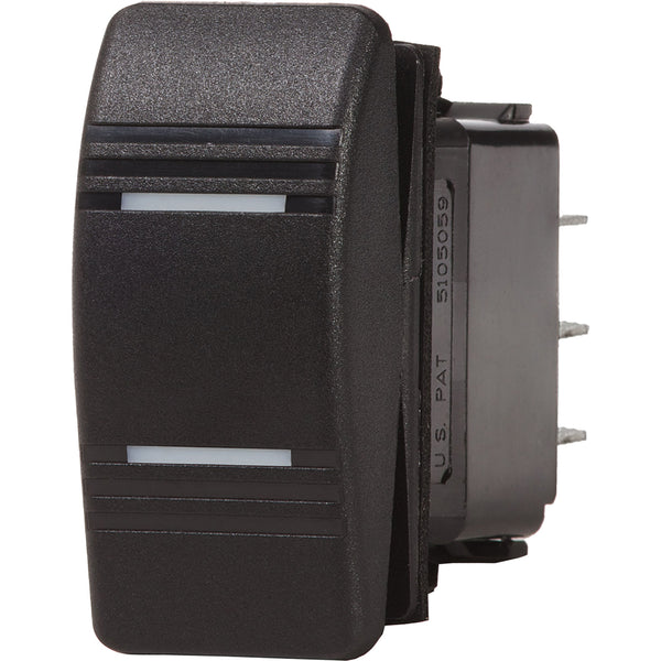 Blue Sea Contura Switch DPDT Black - ON-ON [8300] - Image 1