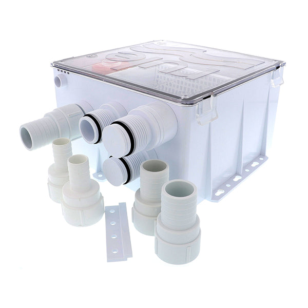 Rule Shower Drain Box w/1100 GPH Pump - 12V [99B] - Image 1