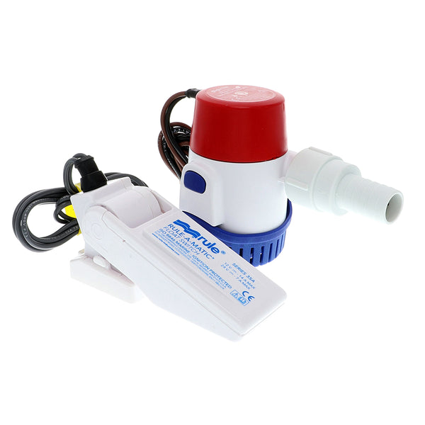 Rule 360 GPH Standard Bilge Pump Kit w/Float Switch - 12V [24DA-35A] - Image 1