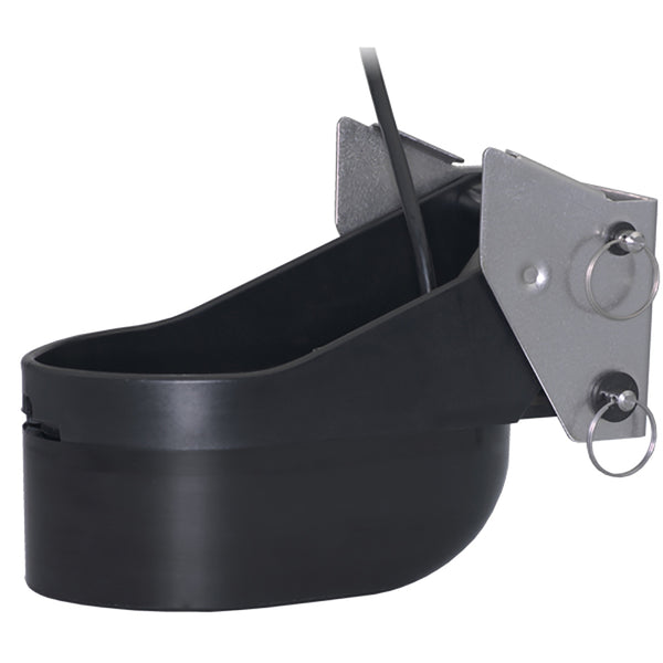 Furuno TM185M Medium-Frequency CHIRP Transducer w/Temperature - Urethane Transom Mount w/Stainless Bracket [TM185M] - Image 1