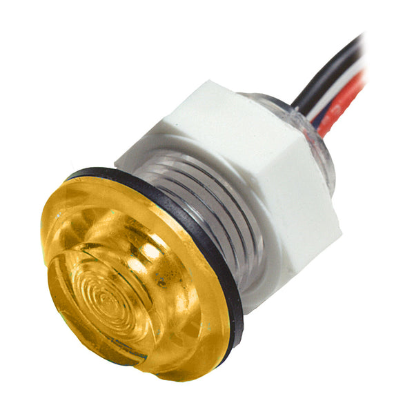 Innovative Lighting LED Bulkhead Livewell Light Flush Mount - Amber [011-1500-7] - Image 1