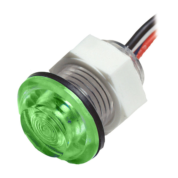 Innovative Lighting LED Bulkhead Livewell Light Flush Mount - Green [011-3500-7] - Image 1