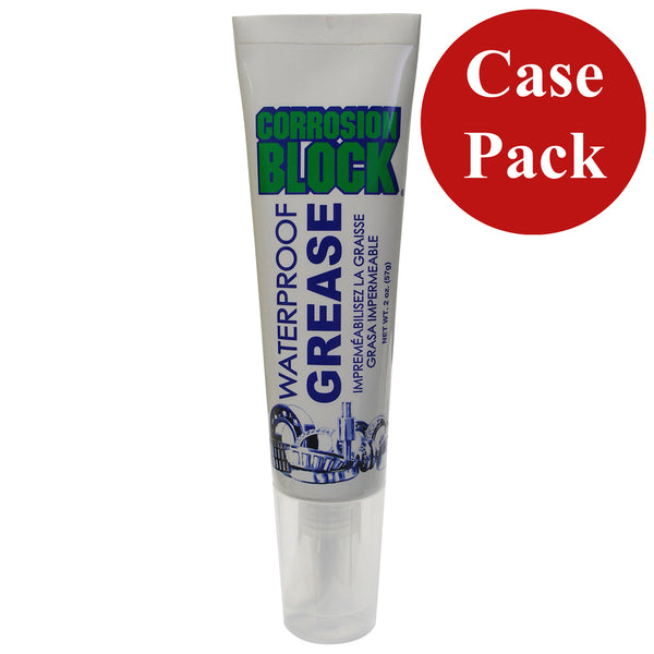 Corrosion Block High Performance Waterproof Grease - 2oz Tube - Non-Hazmat, Non-Flammable  Non-Toxic *Case of 24* [25002CASE] - Image 1