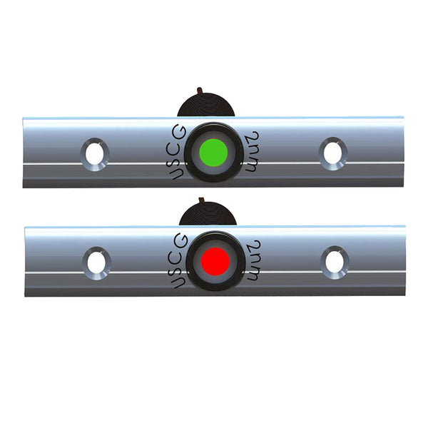 TACO Rub Rail Mounted LED Navigation Light Set - 4
