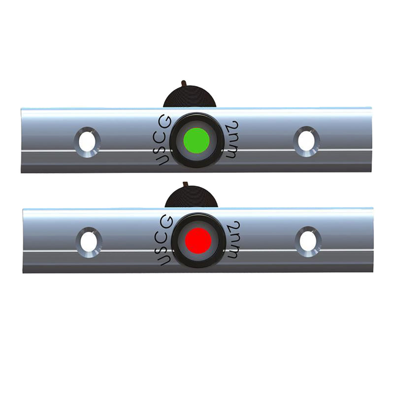 TACO Rub Rail Mounted LED Navigation Light Set - 4
