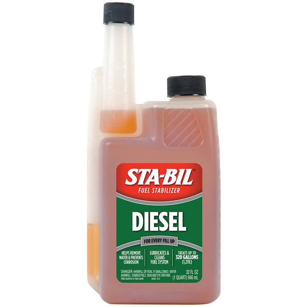 STA-BIL Diesel Formula Fuel Stabilizer  Performance Improver - 32oz [22254] - Image 1