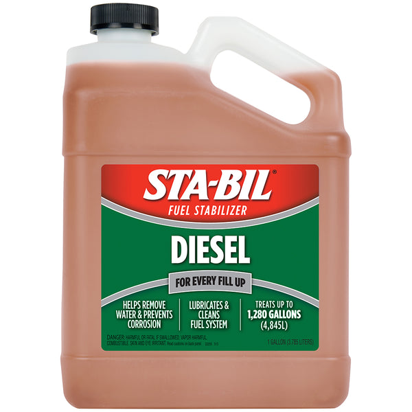 STA-BIL Diesel Formula Fuel Stabilizer  Performance Improver - 1 Gallon [22255] - Image 1