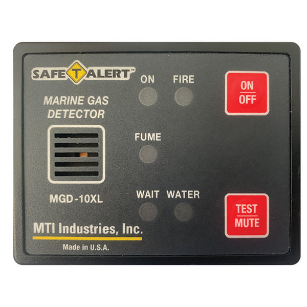 Safe-T-Alert Gas Vapor Alarm Fume, Fire, Bilge Water - Black Surface Mount [MGD-10XL] - Image 1