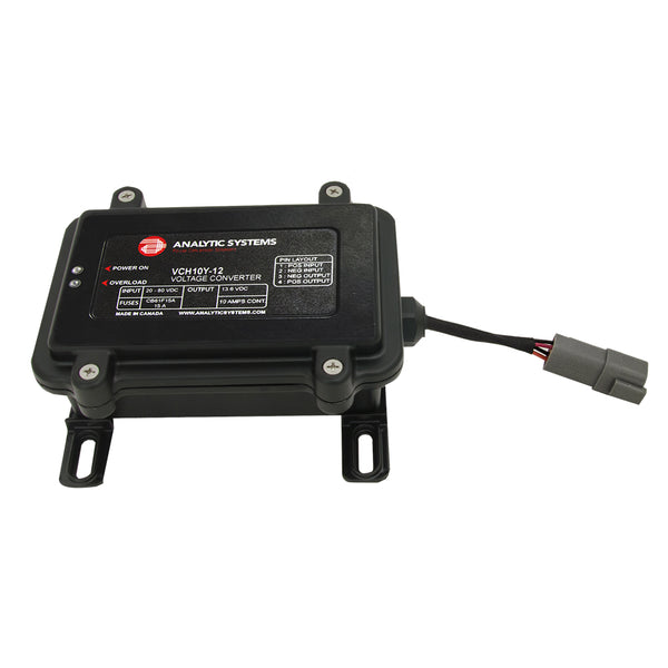 Analytic Systems Waterproof IP66 DC Converter 10A, 12V Out 20-80V In, Ruggedized [VCH10W-12] - Image 1