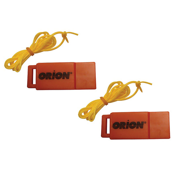 Orion Safety Whistle w/Lanyards - 2-Pack [676] - Image 1