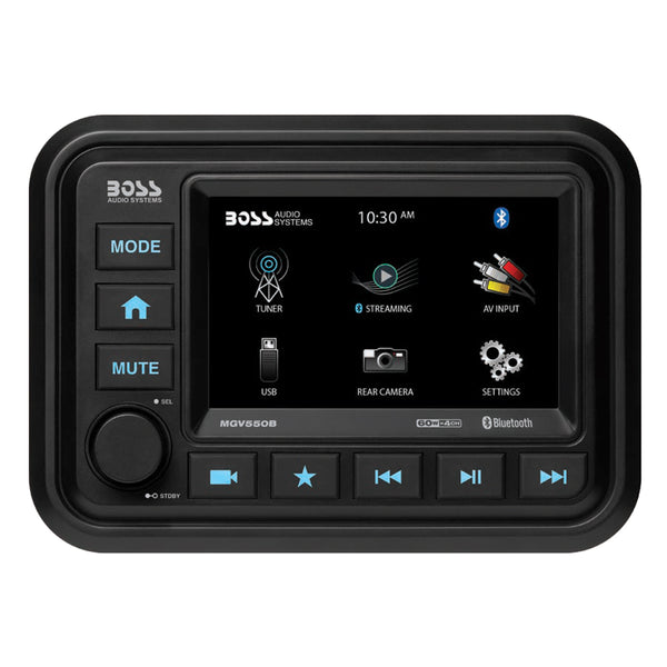 Boss Audio MGV550B Marine Stereo w/AM/FM/BT/Rear Camera [MGV550B] - Image 1