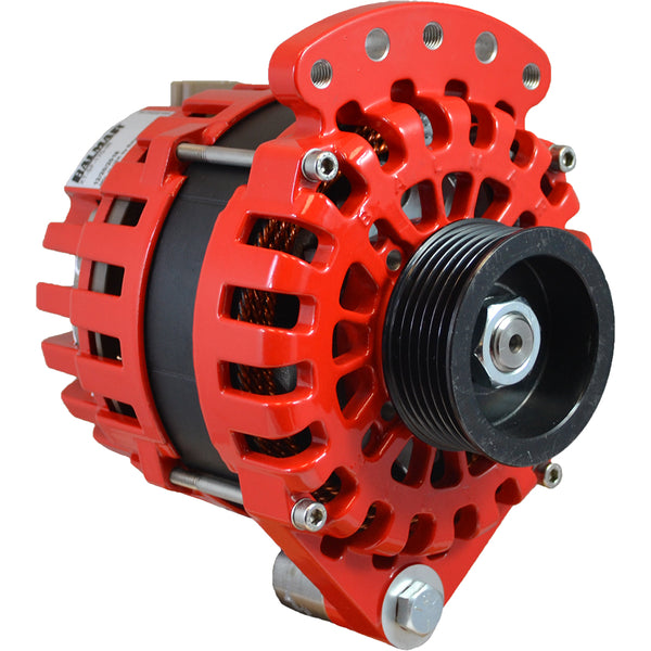 Balmar Alternator 170 Amp, 12V Single Foot Internal Regulator K6 Pulley [XT-SF-170-IR] - Image 1