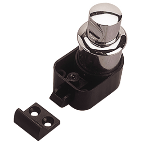 Sea-Dog Push Button Rim Latch - Polished Chrome [226312-1] - Image 1