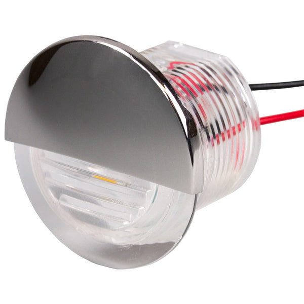 Sea-Dog Round LED Flush Mount Courtesy Light - White [401270-1] - Image 1