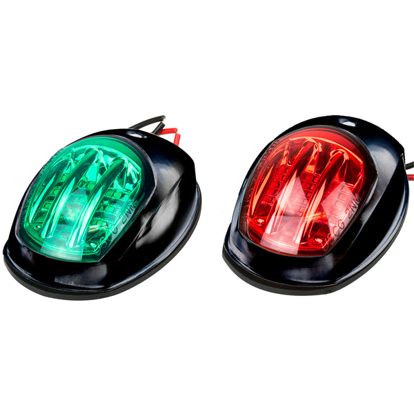 Sea-Dog Black LED Navigation Lights - Port  Starboard [400073-1] - Image 1