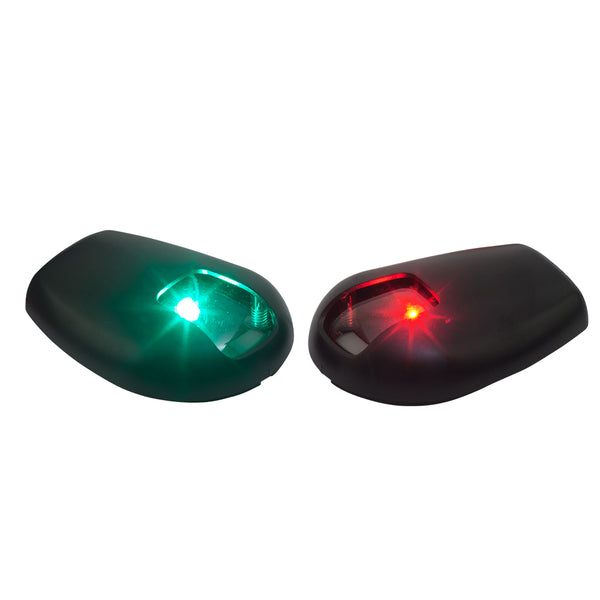 Sea-Dog Black Side Mount LED Navigation Lights - 1 NM - Port  Starboard [400078-1] - Image 1