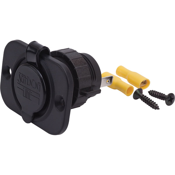 Sea-Dog Round Power Socket - 12V [426120-1] - Image 1