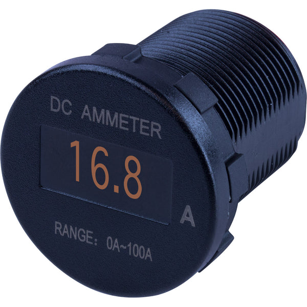 Sea-Dog Round OLED DC Amp Meter - 0 Amp-100 Amp [421620-1] - Image 1