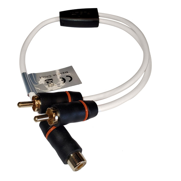 Fusion RCA Cable Splitter - 1 Female to 2 Male - 1 [010-12895-00] - Image 1