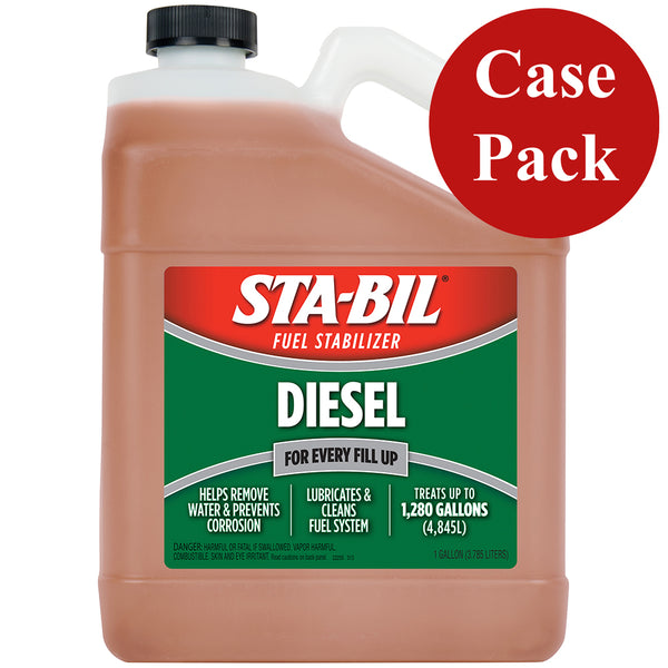 STA-BIL Diesel Formula Fuel Stabilizer  Performance Improver - 1 Gallon *Case of 4* [22255CASE] - Image 1