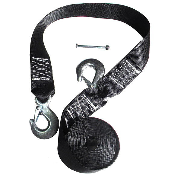 Rod Saver Winch Strap Replacement w/Safety Strap - 16 [WS16S] - Image 1