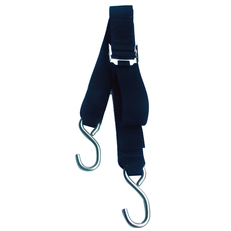 Rod Saver Stainless Steel Roller Buckle Gunwale Tie-Down - 2