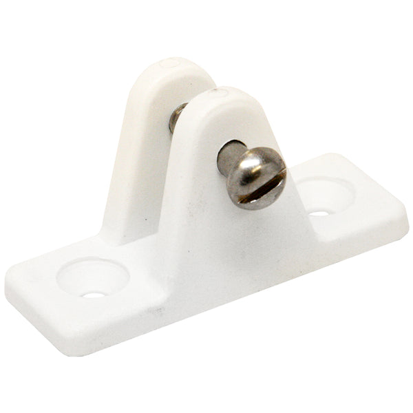 Sea-Dog Nylon Angled Deck Hinge - White [273231-1] - Image 1