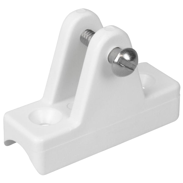 Sea-Dog Nylon Concave Deck Hinge - White [273241-1] - Image 1
